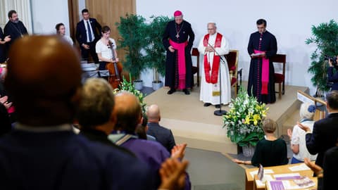 Live: Pope urges newly baptised young people to persevere in their faith in secular world