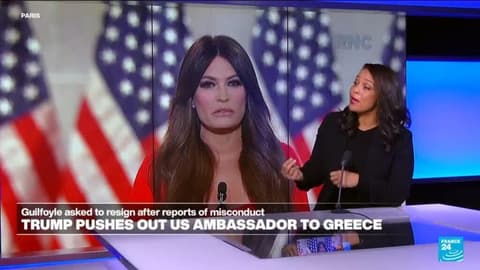 Trump fires Greece ambassador Guilfoyle over ethics scandal