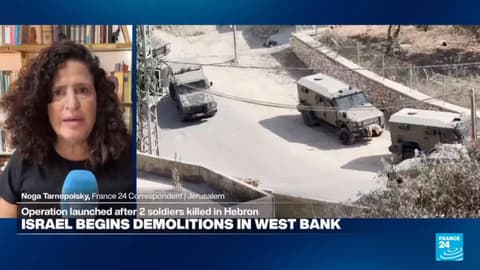 Israel begins demolitions in West Bank