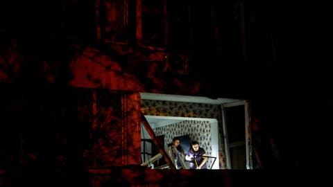 Ukraine live: Russia's 'targeted' strikes on energy leave 600,000 without power, Zelensky says