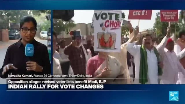 India opposition parties rally for election chief’s exit over voter list changes