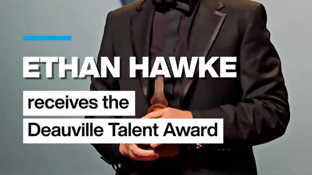 Ethan Hawke receives the Deauville Talent Award