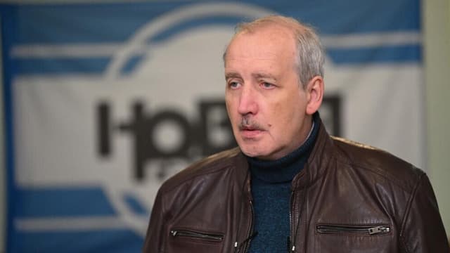 Russia detains independent outlet Novaya Gazeta editor Sergei Sokolov