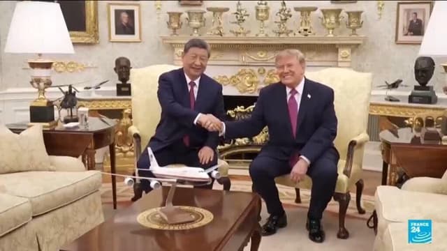 Donald Trump courts Xi Jinping during high-profile White House visit