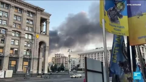Ukraine decries 'horrific' Russian attack shortly after US envoys leave