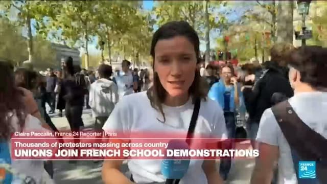 'Heavy police presence' as students set to march in Paris