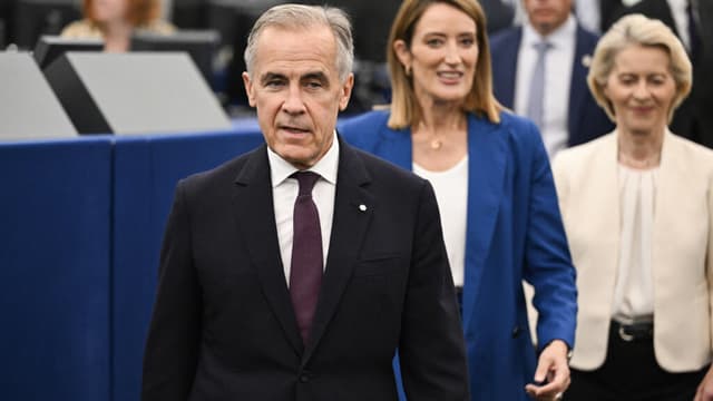 Live: Carney to speak after Trump threatens more EU tariffs over Canada's associate member bid