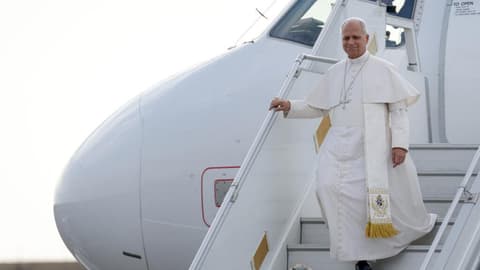 Live: Pope Leo XIV arrives in Metz for final stop of France visit