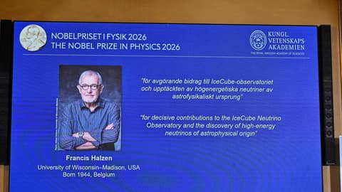 منح جائزة نوبل للفيزياء 2026 للبلجيكي فرانسيس هالزن لاكتشافاته في علم الفيزياء الفلكية