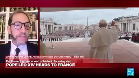 Pope Leo visits France: Pontiff wants to focus world's attention on peace, human dignity, technology