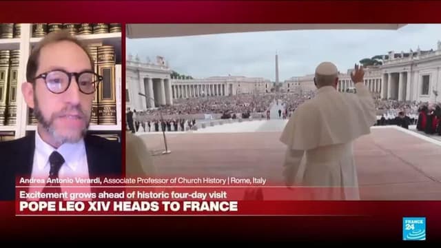 Pope Leo visits France: Pontiff wants to focus world's attention on peace, human dignity, technology