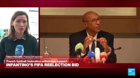 France withdraws support for Infantino in FIFA presidential election
