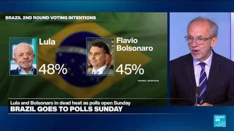 Lula and Bolsonaro in dead heat as Brazil goes to polls