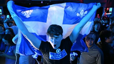Separatists win Quebec election with pledge to vote on leaving Canada