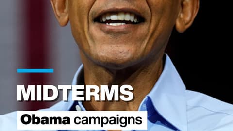 Midterms: Obama campaigns for Democrats, slams Trump