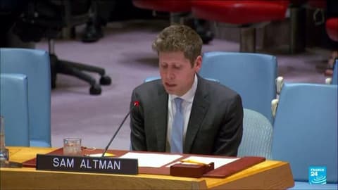 'Risk to humanity': At UN, tech leaders urge caution in AI development