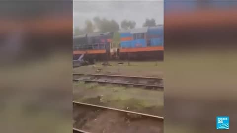 Russian strike on train "terror knocking on EU's door'
