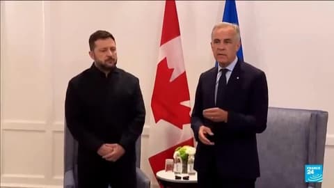 Canada pledges air defense support for Ukraine as Zelensky visits