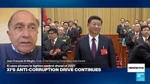 As China's Communist Party holds plenum, Xi's anti-corruption drive continues