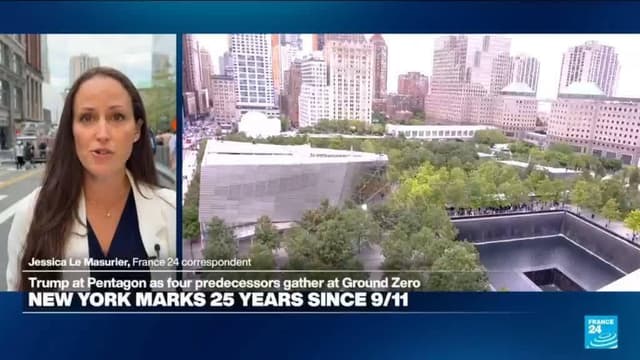 Donald Trump absent as NYC marks 9/11 anniversary with first Muslim mayor
