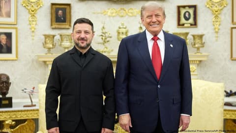 ترامب: زيلينسكي صعب التفاوض.. وهجماته على روسيا "مخزية"