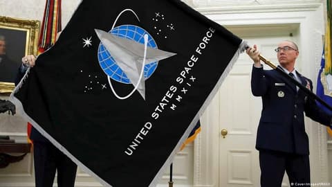 US confirms it has weapons in space