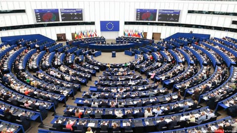 Raids at far-right group's offices at European Parliament