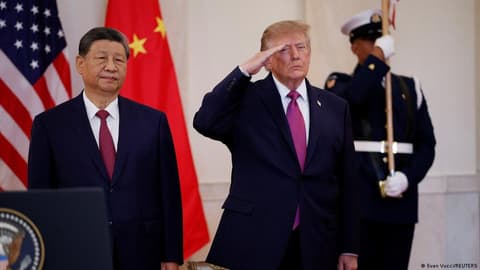 No public mentions of Taiwan at official Xi and Trump meeting