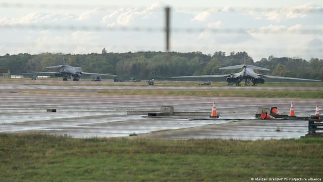US pulls bombers out of UK's Fairford airbase after arrests
