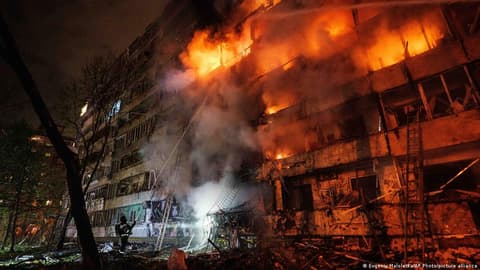 زلنسکی از نبود هشدار متحدان پیش از حمله روسیه به کییف انتقاد کرد