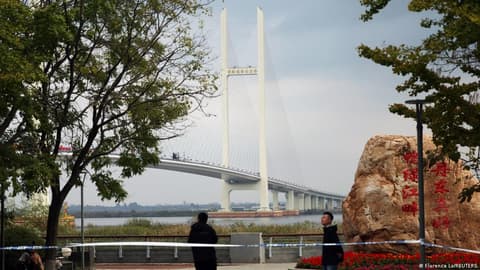 North Korean leader Kim Jong Un arrived in China's border city