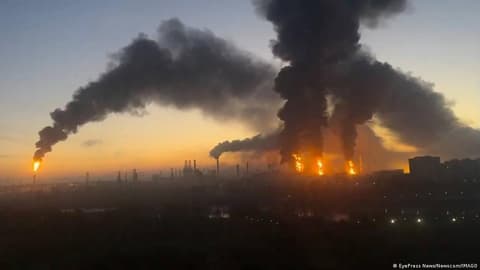 Ukraine resumes attacks on Russian refineries as Zelenskyy says 'we're done'