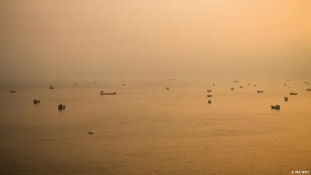 Ship reported on fire off Oman as Iran escalation fears mount