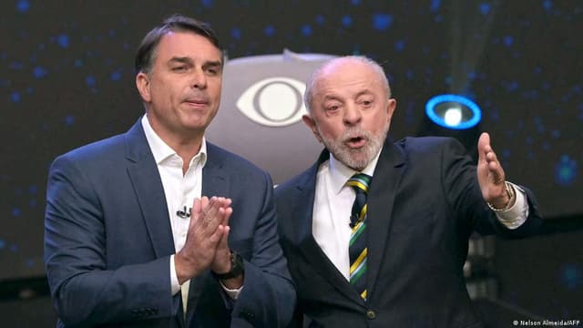 Brazil's Lula, Flavio Bolsonaro tied ahead of runoff vote