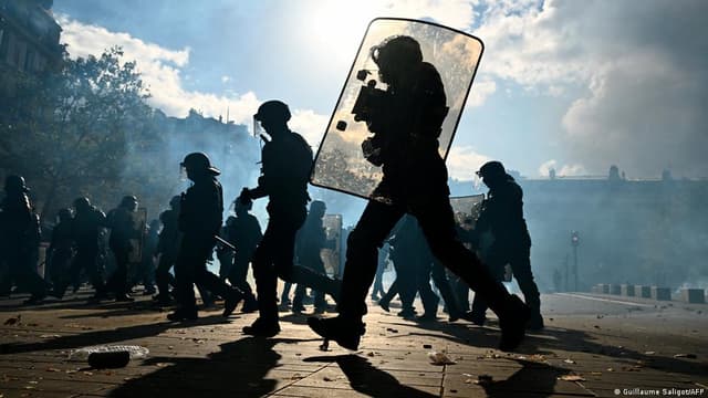 Macron slams 'failures' over protest unrest in France but refuses interior minister's resignation