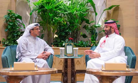 ولي العهد السعودي ونائب الرئيس الإماراتي يستعرضان التطورات في المنطقة
