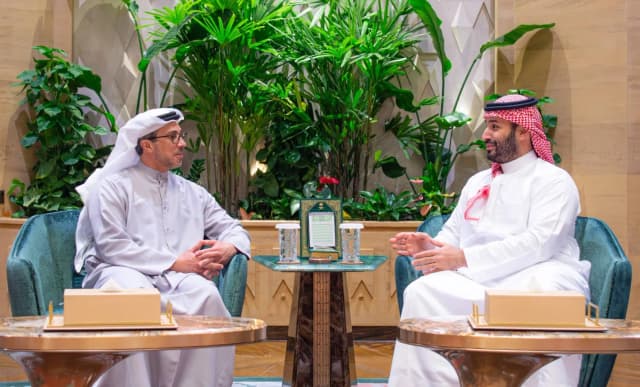 ولي العهد السعودي ونائب الرئيس الإماراتي يستعرضان التطورات في المنطقة