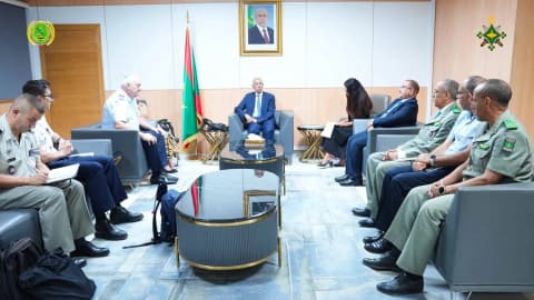 موريتانيا وحلف الأطلسي يبحثان التعاون العسكري