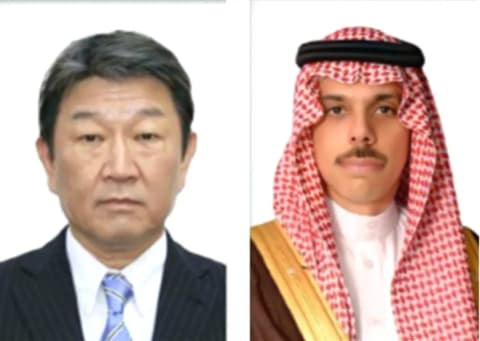 السعودية واليابان تبحثان الاعتداءات الحوثية وتعزيز أمن الممرات المائية
