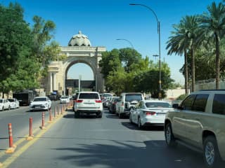 اعتراض طائرة مُسيرة قرب المنطقة الخضراء في بغداد