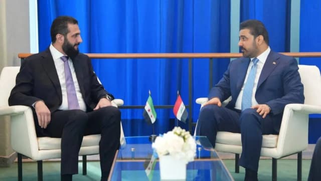 الشرع والزيدي يبحثان في دمشق مستجدات المنطقة وتداعياتها الجيوسياسية