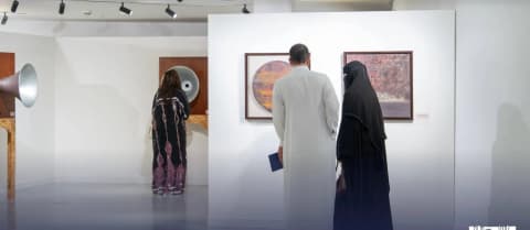 «ربع تون»... معرض فني جديد للفنان العراقي نصير شمّة