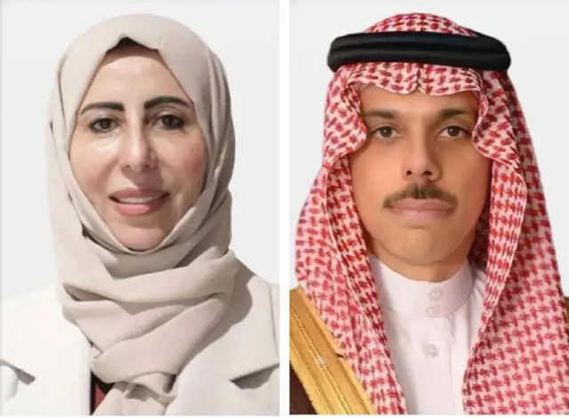 فيصل بن فرحان والزوبة يناقشان مستجدات اليمن