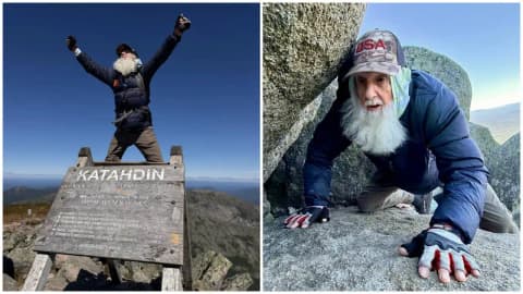 Dale Sanders, 91, completes 2,193-mile Appalachian trail after 71 falls, reclaims oldest hiker record
