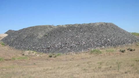 In 2002, Idaho buried nearly 300 tons of crushed waste glass beneath Highway 75