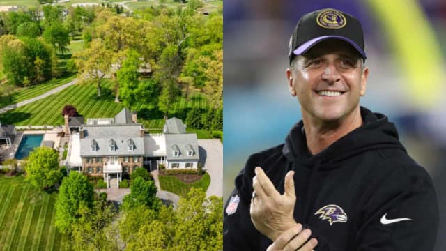 Former Ravens coach John Harbaugh's 1905 Maryland stone mansion sells for $6M