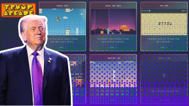 Play, deport, repeat: Trump launches arcade-style immigration games