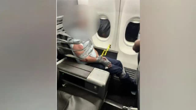 US man duct-taped to seat after attacking passenger mid-flight, racial abuse