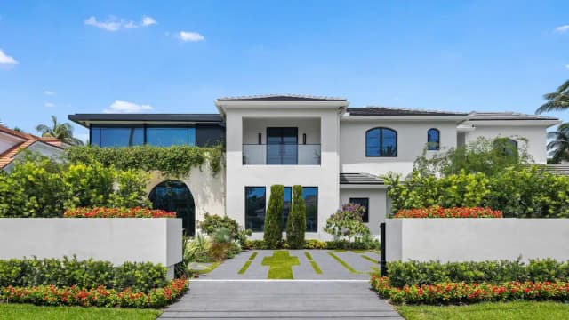 Inside a $25 million Florida mansion with AI controls and 150 feet of Boca Raton waterfront