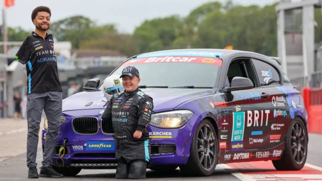 Meet Callum Smith: The armless racer, 23, steering with his feet and chasing a historic Le Mans debut